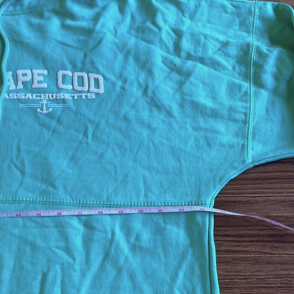 Cape Cod Spirit Hoodie Aqua Mint Unisex Medium Oversized - Picture 3 of 7